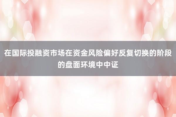 在国际投融资市场在资金风险偏好反复切换的阶段的盘面环境中中证